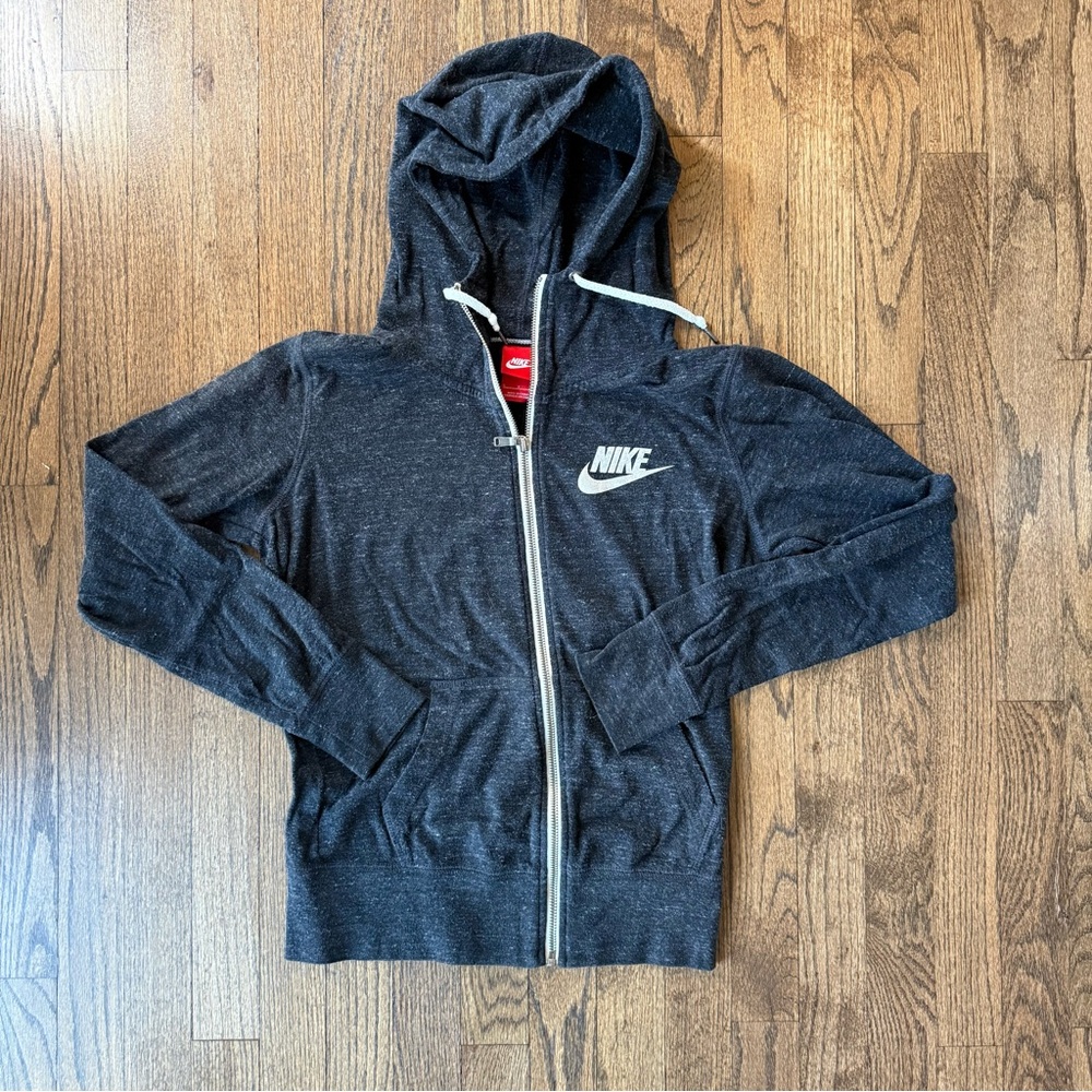 Nike Women’s Charcoal Full-Zip Hoodie